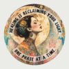 Μαγνητάκι Ψυγείου Φεγγάρι Reclaim your Light
