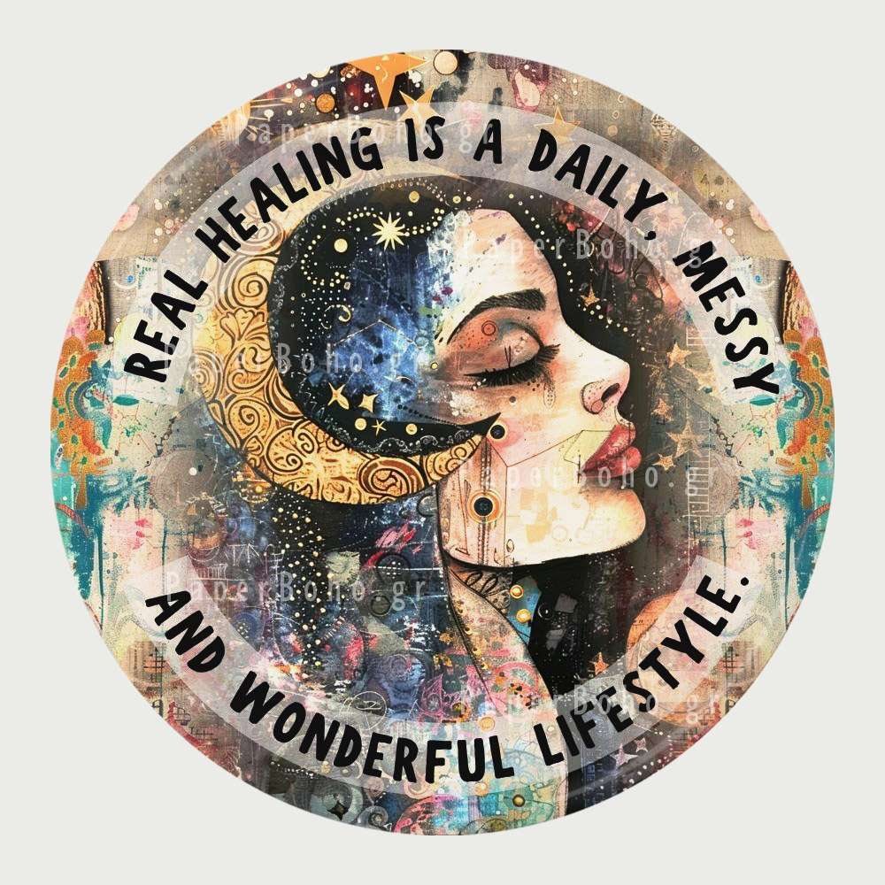 Μαγνητάκι Ψυγείου Φεγγάρι Real Healing Lifestyle