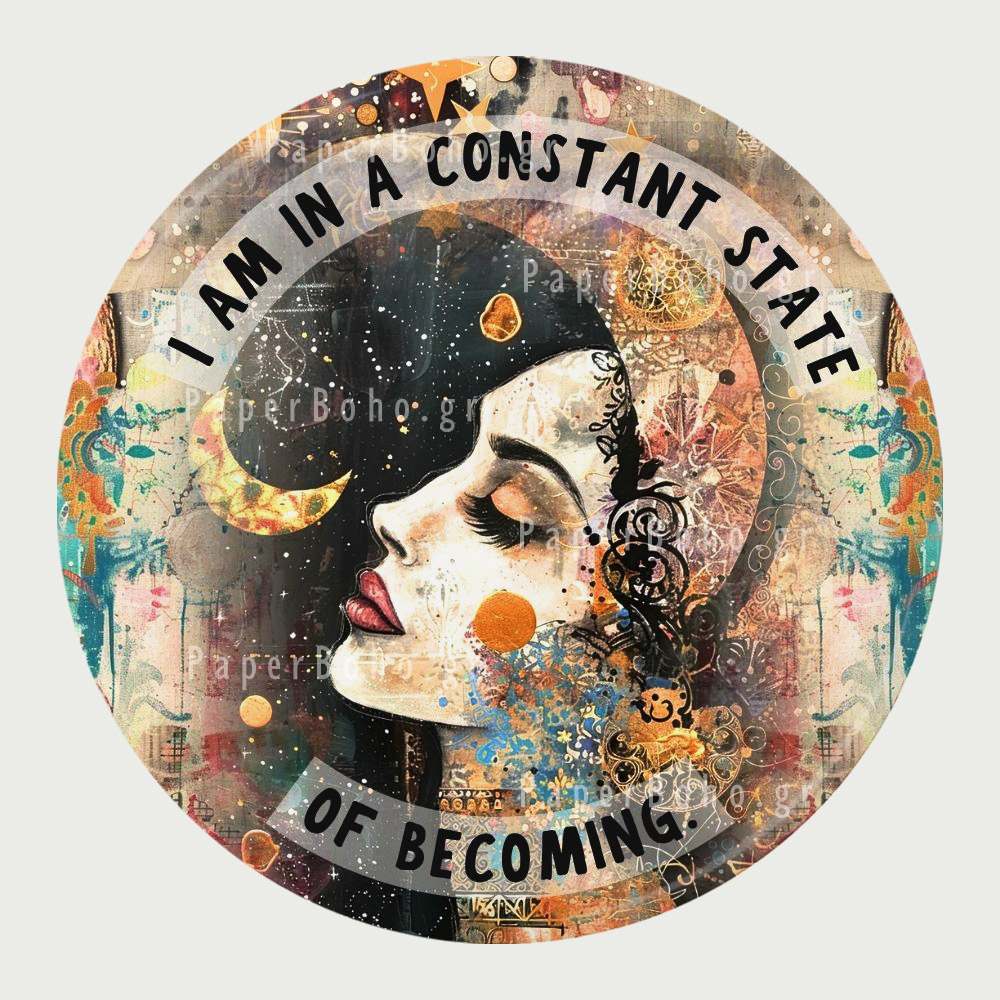 Μαγνητάκι Ψυγείου Φεγγάρι Constant State of Becoming