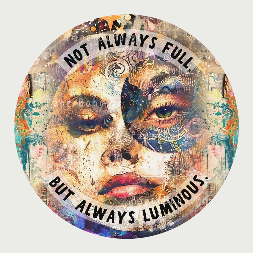 Μαγνητάκι Ψυγείου Φεγγάρι Always Luminous